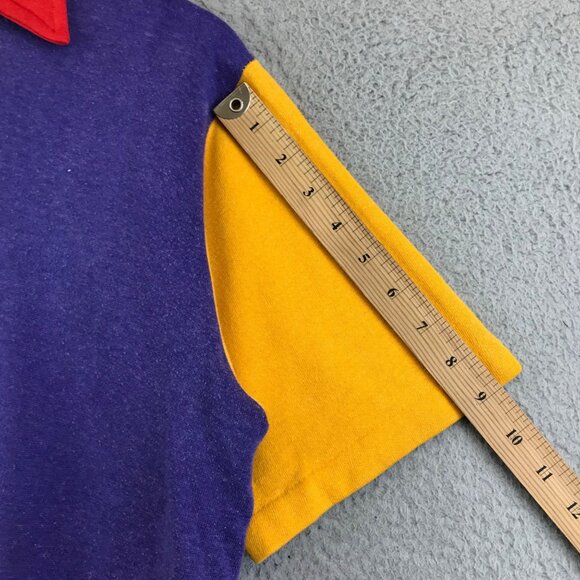 Vintage Penny 60's Patchwork Quarter Zip T shirt size M - Picture 7 of 10